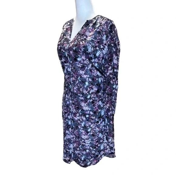 Rebecca Taylor - “Tapestry Collection ” Floral, Silk Mini Dress - Size 0, Purple - Picture 5 of 16
